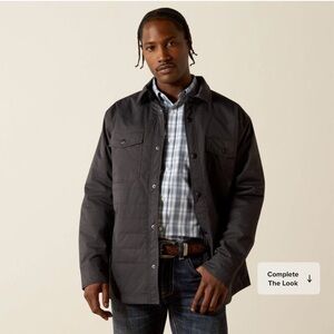Ariat Men's Dark Gray Shirt Jacket